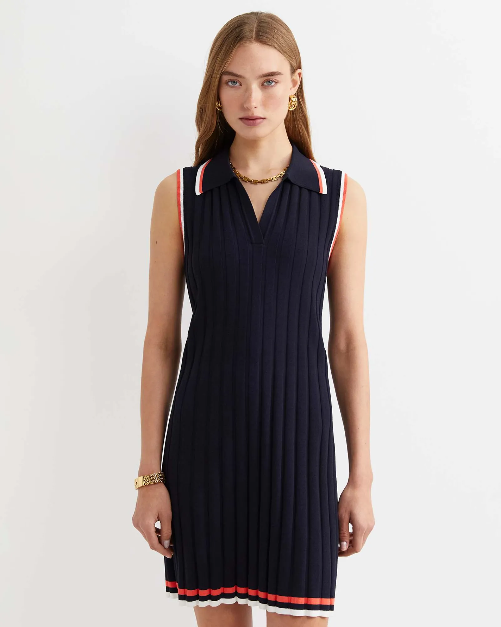 Hot Sportscraft Maxine Milano Tennis Dress in Navy