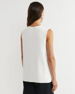 Outlet Sportscraft Maxine Milano Vest in Milk