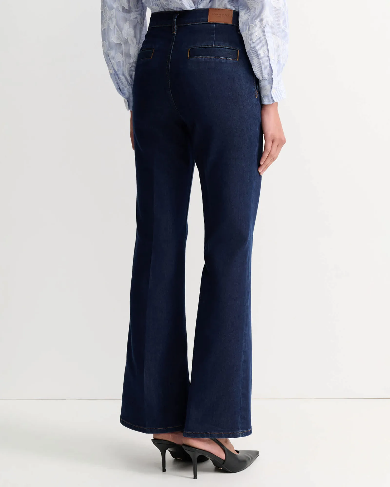Clearance Sportscraft Maxine Trouser Jean in Dark Wash DarkWash