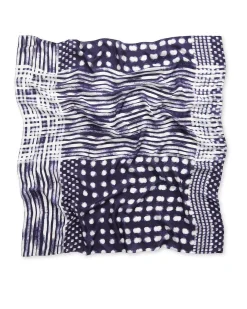 Hot Sportscraft Maya Silk Scarf in Navy