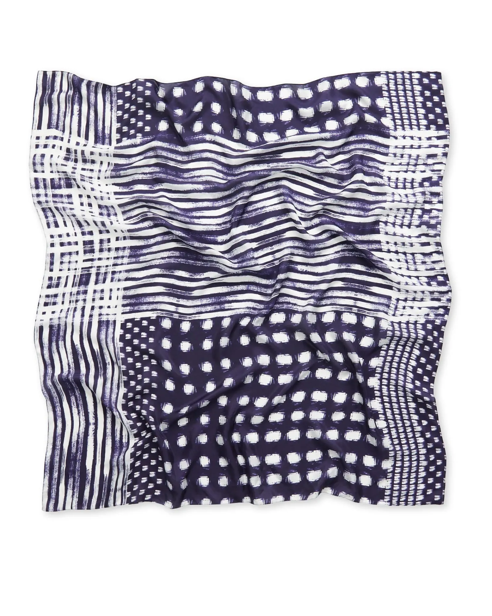 Hot Sportscraft Maya Silk Scarf in Navy