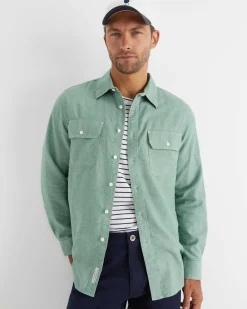 Best Sportscraft Mclure Long Sleeve Shirt in Sage