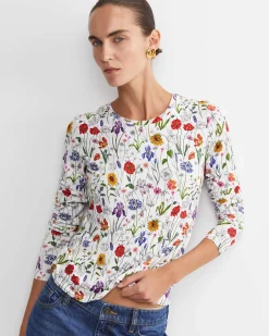 Fashion Sportscraft Meadow Liberty Long Sleeve Magic Tee in Multi