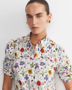 Hot Sportscraft Meadow Liberty Long Sleeve Shirt in Multi