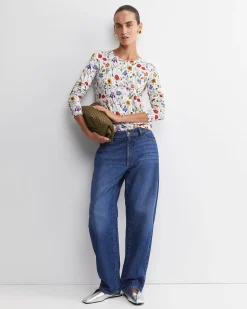 Fashion Sportscraft Meadow Liberty Long Sleeve Magic Tee in Multi