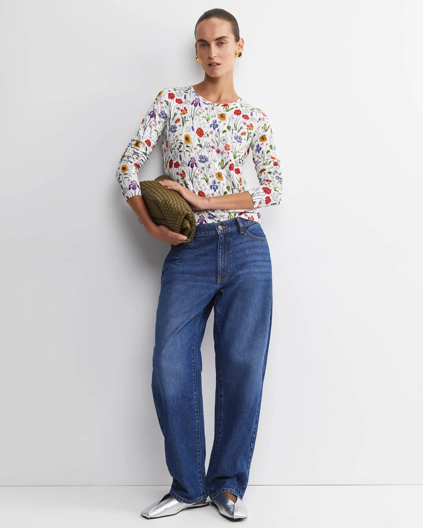 Fashion Sportscraft Meadow Liberty Long Sleeve Magic Tee in Multi