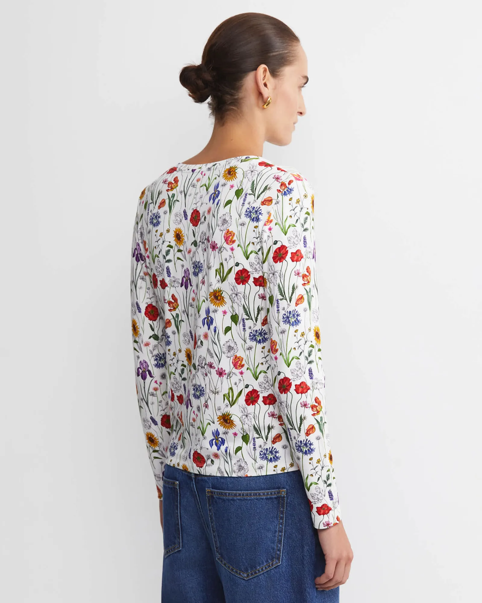Fashion Sportscraft Meadow Liberty Long Sleeve Magic Tee in Multi