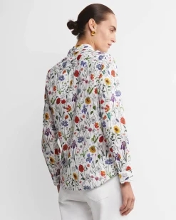 Hot Sportscraft Meadow Liberty Long Sleeve Shirt in Multi