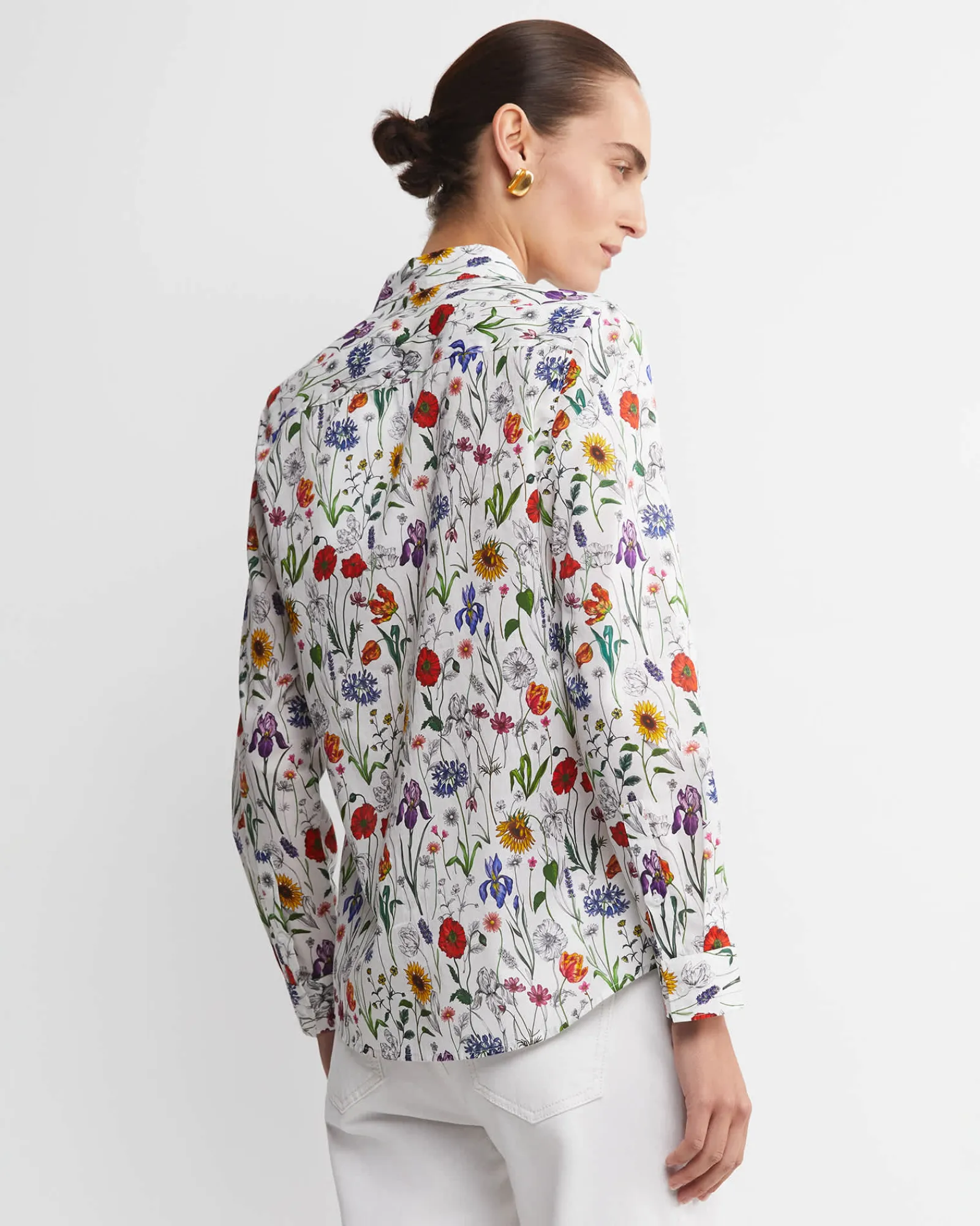 Hot Sportscraft Meadow Liberty Long Sleeve Shirt in Multi