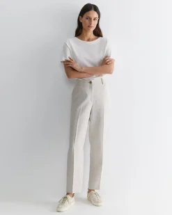Clearance Sportscraft Mercerised Cotton Tee in White