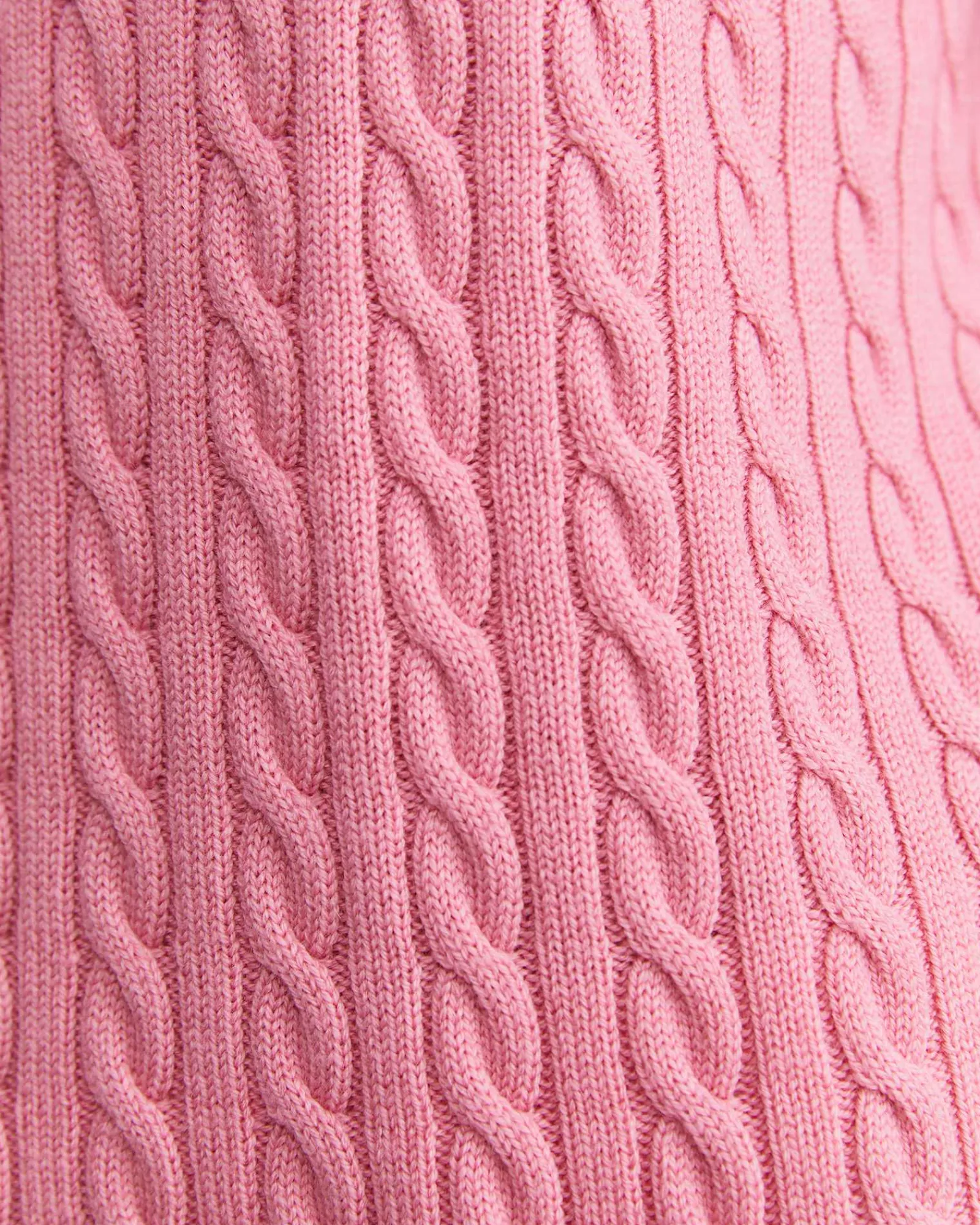 Clearance Sportscraft Merino Wool Baby Cable Sweater in Roseberry