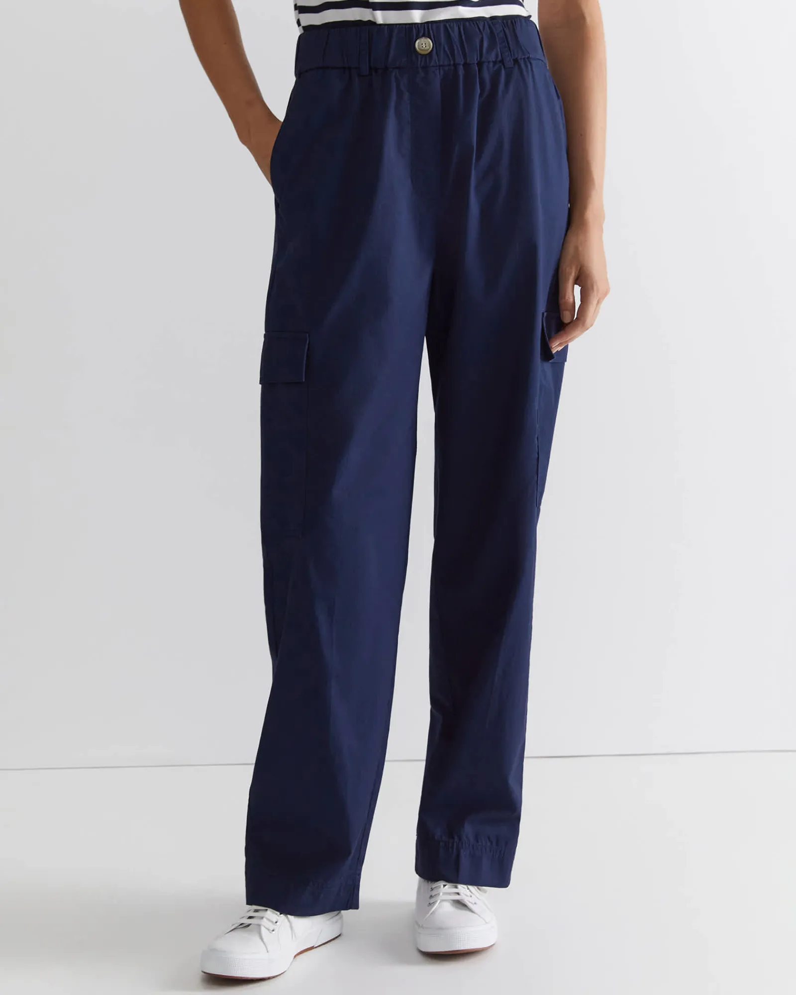 Discount Sportscraft Mila Cargo Pant in Navy
