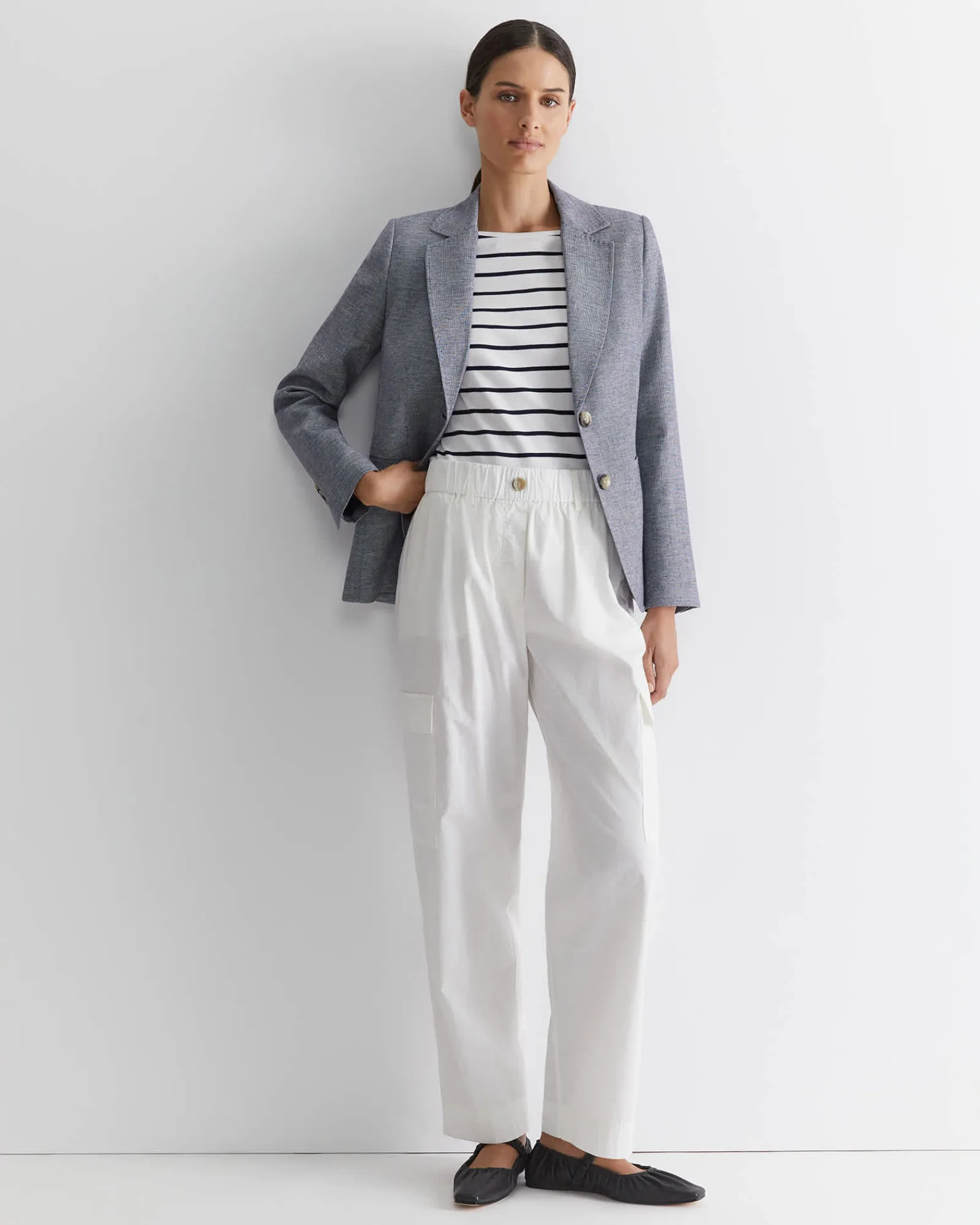 Outlet Sportscraft Mila Cargo Pant in White