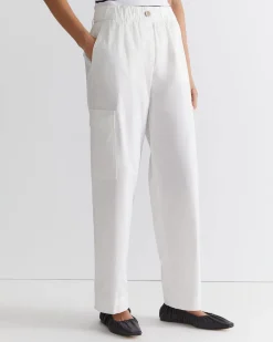 Outlet Sportscraft Mila Cargo Pant in White