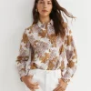 Hot Sportscraft Miranda Cotton Silk Shirt in Tan