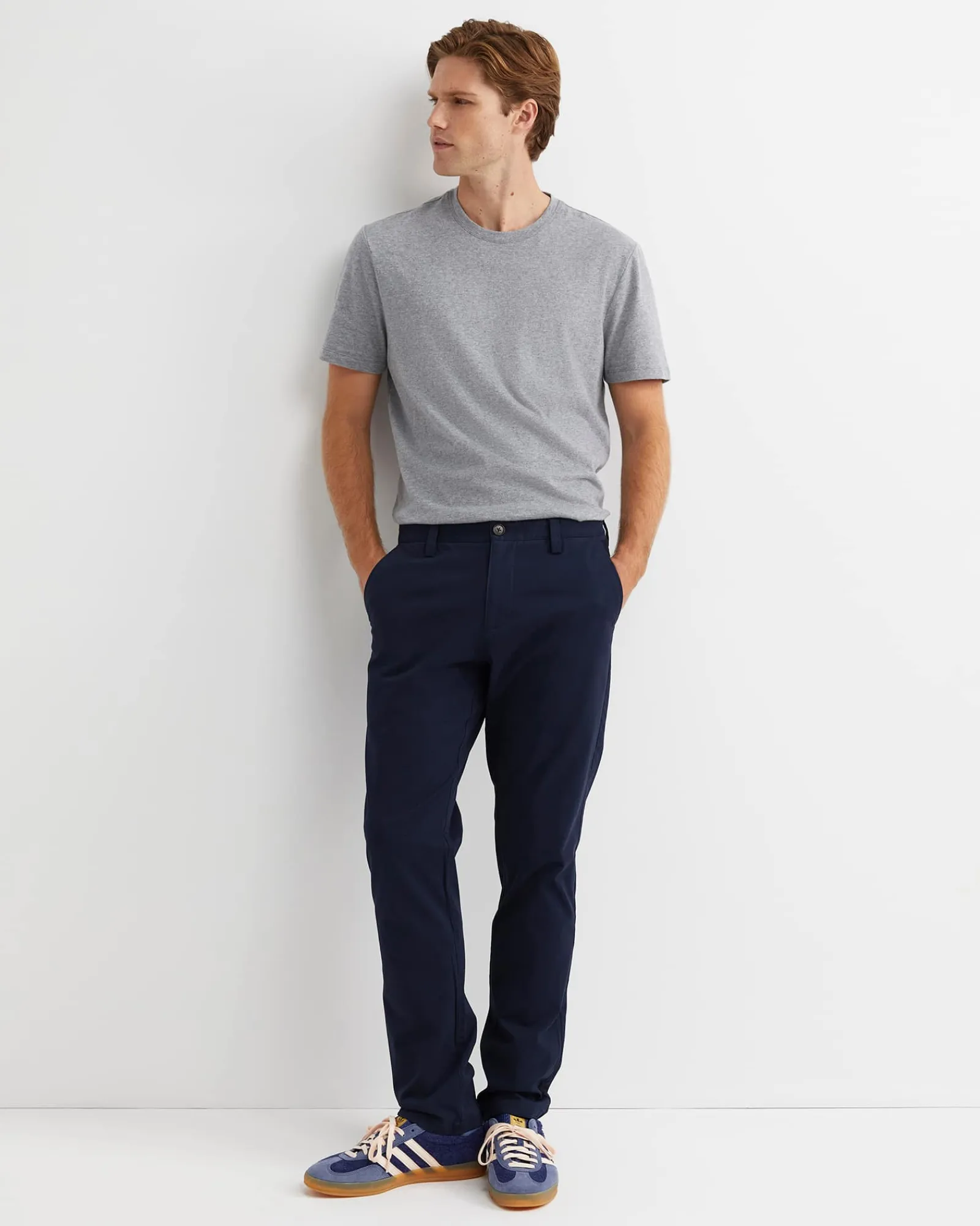 Fashion Sportscraft Newport Travel Pant in Navy