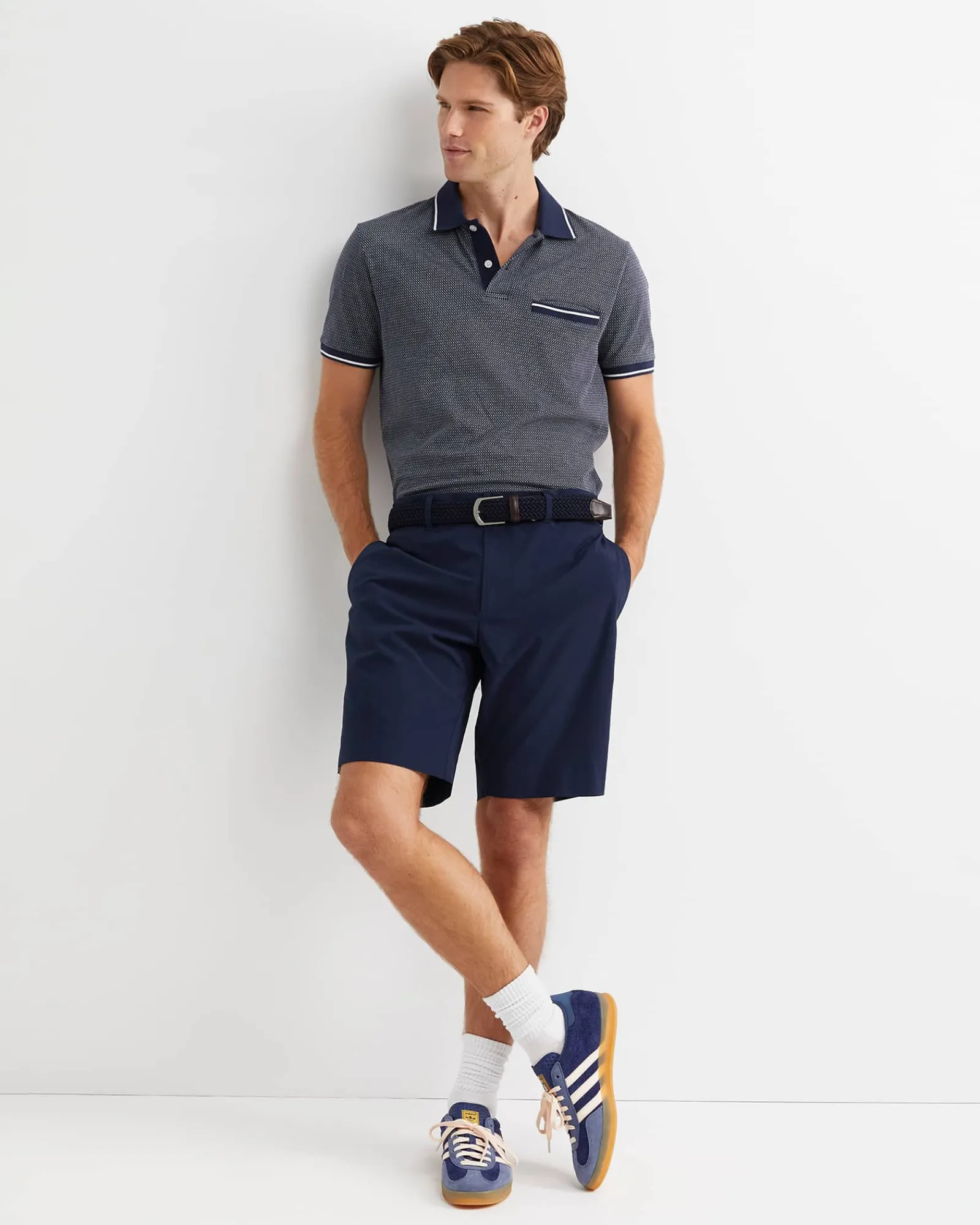 Clearance Sportscraft Newport Travel Short in Navy