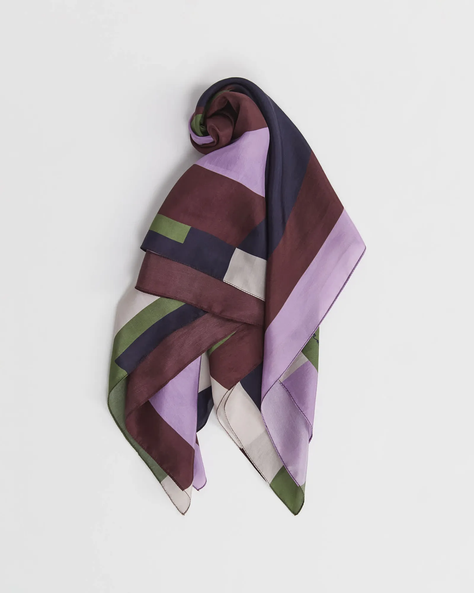 Discount Sportscraft Nicole Abstract Scarf in Navy Multi NavyMulti