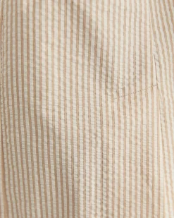 Online Sportscraft Nikoo Stripe Jacket in Tanwhite Tan/white