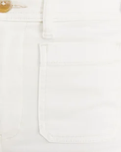 Fashion Sportscraft Nili Wide Leg Jean in Ivory