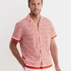 Hot Sportscraft Oakley Short Sleeve Cuban Shirt in Multi