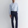Clearance Sportscraft Oxford Long Sleeve Shirt in Frost Blue FrostBlue