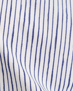 Discount Sportscraft Painted Stripe Mercerised Tee in Whiteblue White/blue
