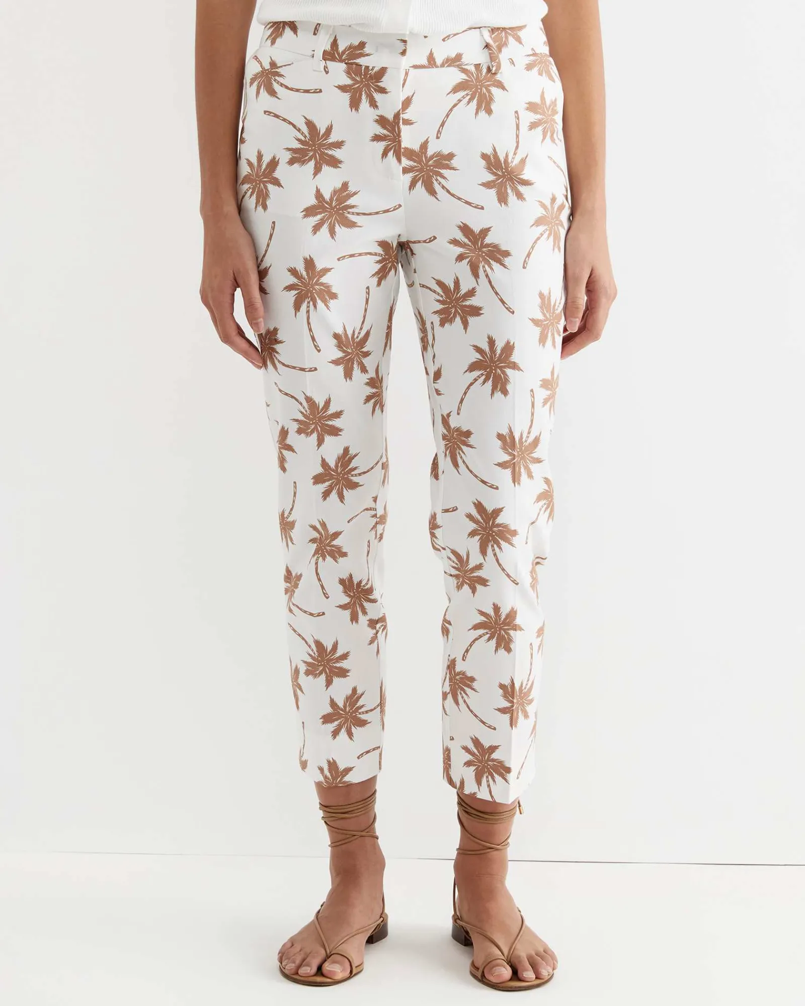 Clearance Sportscraft Palm Venus Capri in Tanwhite Tan/white