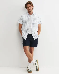 Hot Sportscraft Parker Short Sleeve Shirt in Whitemulti White/multi