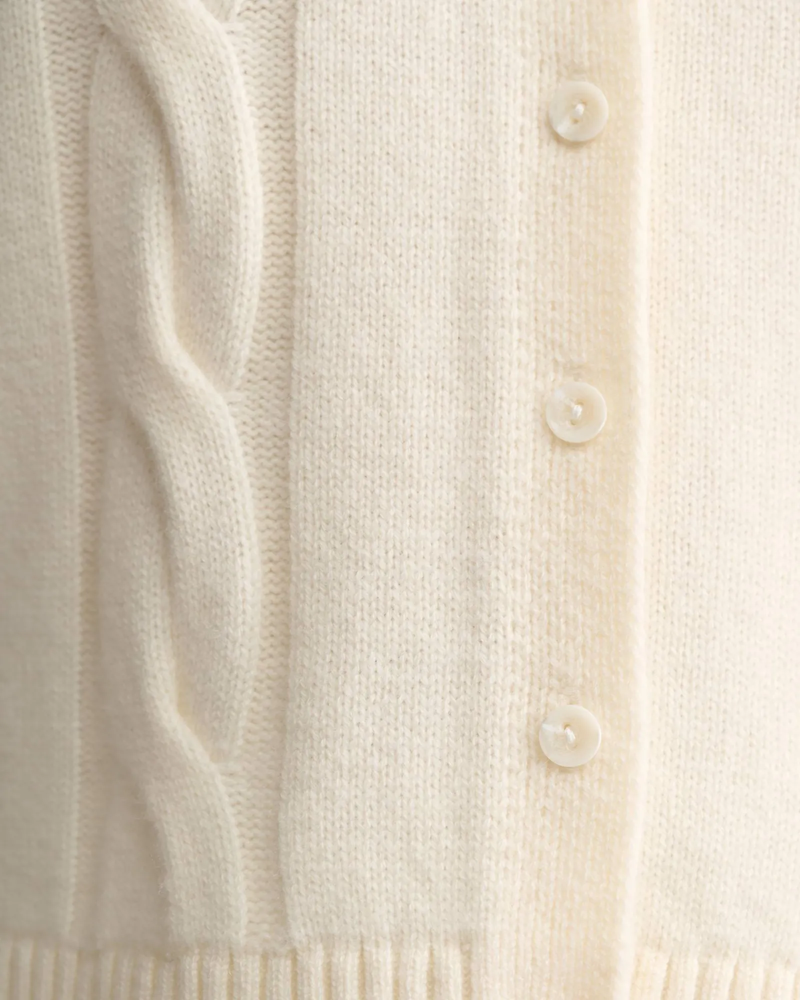 Fashion Sportscraft Pearl Chunky Cable Vest in Winter White WinterWhite