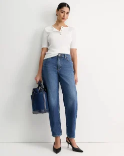 Best Sportscraft Pippa Barrel Jean in Blue Wash BlueWash