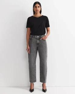 Hot Sportscraft Pippa Barrel Jean in Washed Black WashedBlack