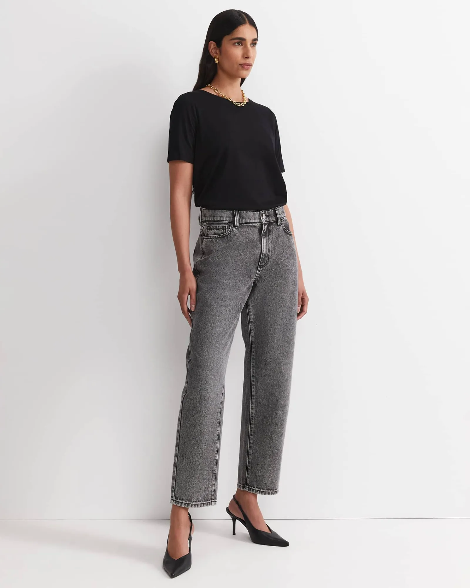 Hot Sportscraft Pippa Barrel Jean in Washed Black WashedBlack