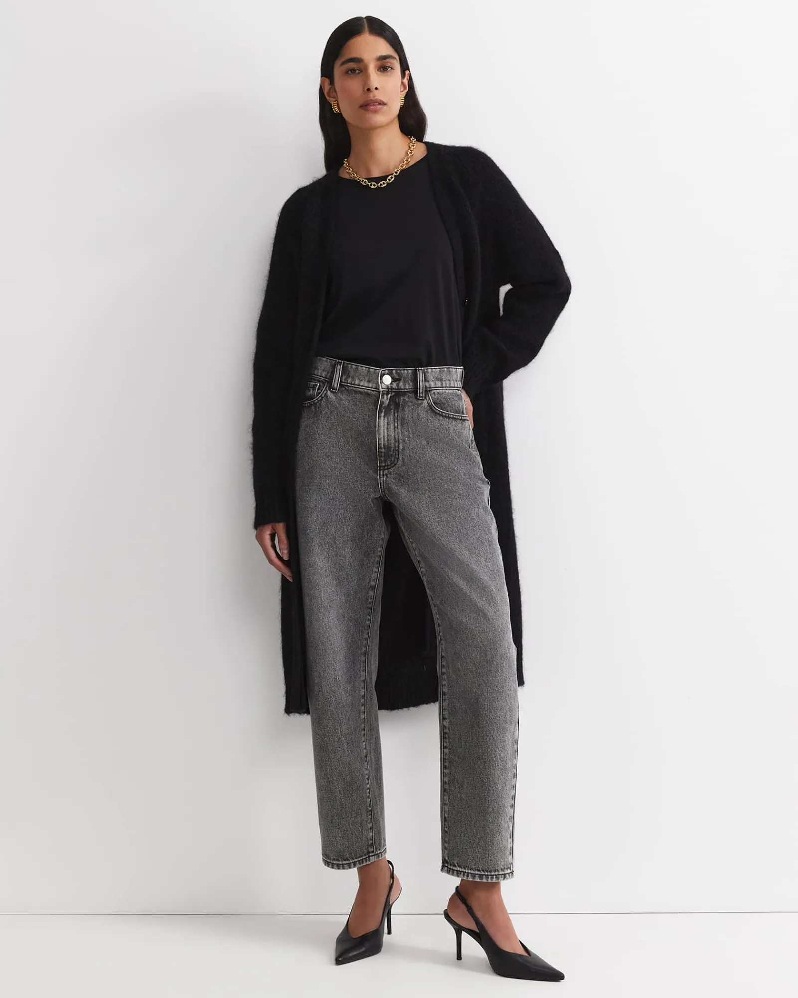 Hot Sportscraft Pippa Barrel Jean in Washed Black WashedBlack