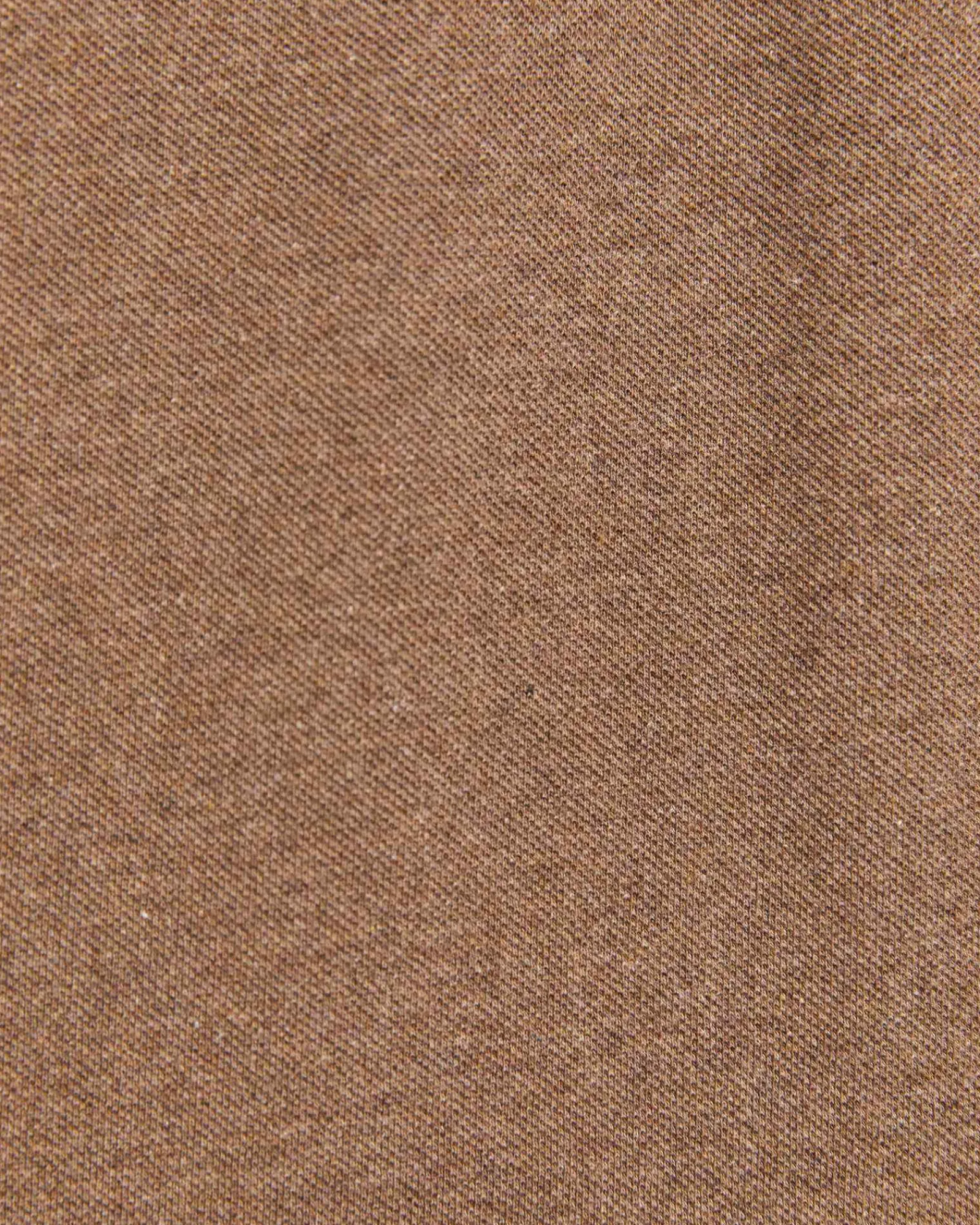 Outlet Sportscraft Pique Polo Melange in Mocha Melange MochaMelange