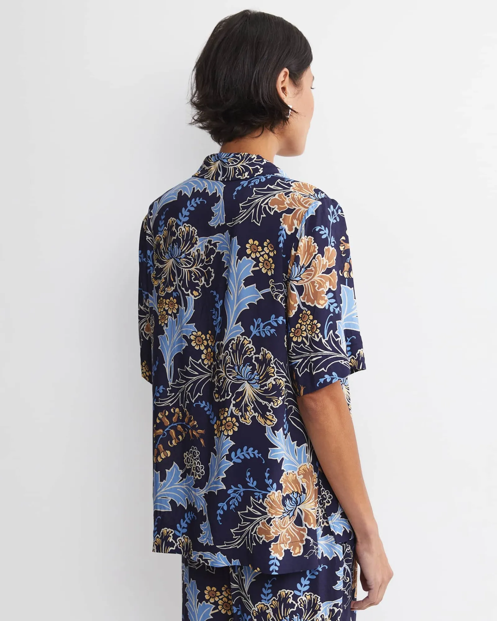 Fashion Sportscraft Poppy Liberty Short Sleeve Blouse in Multi