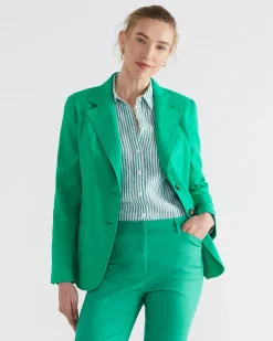 Best Sportscraft Rosa Blazer in Emerald