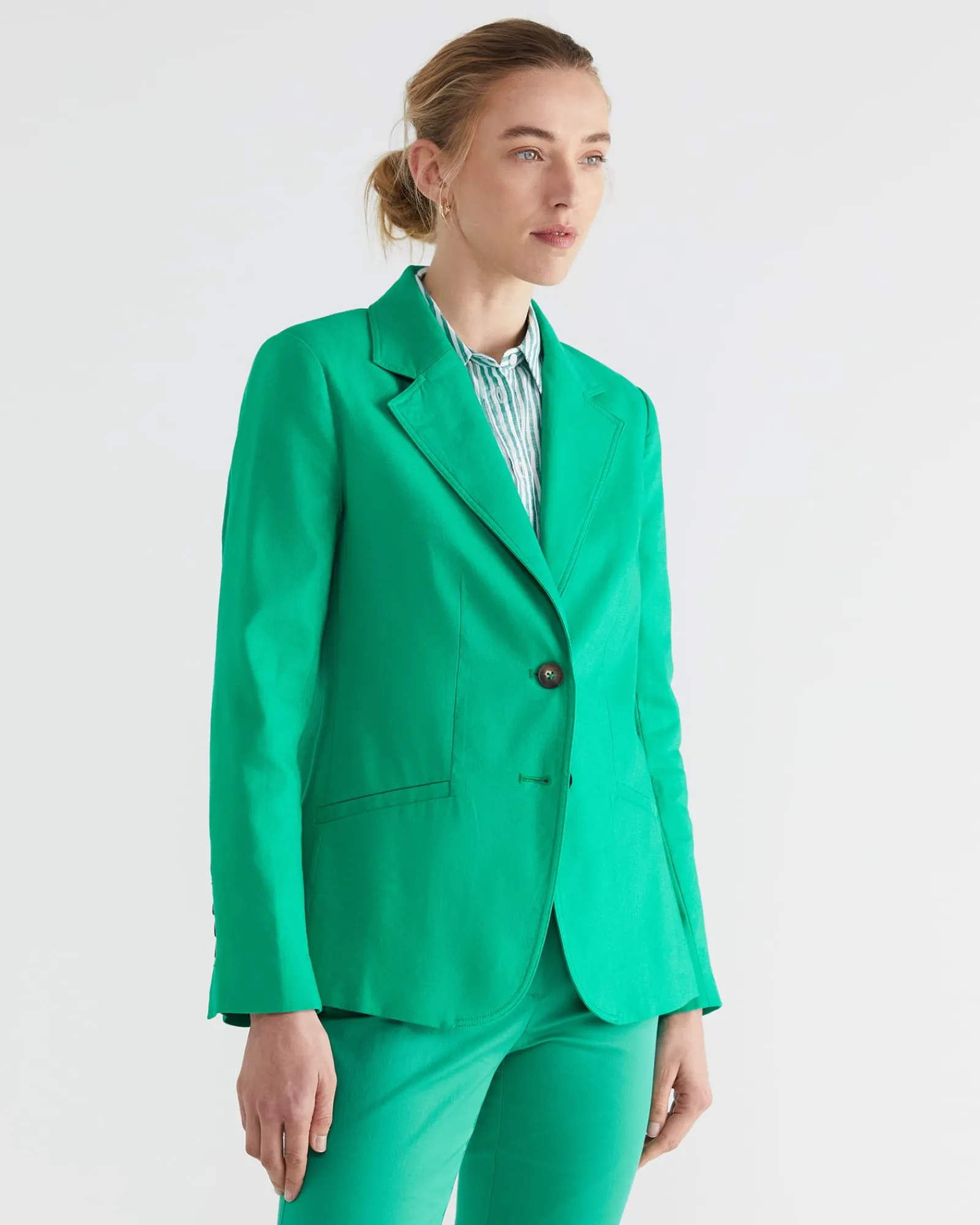 Best Sportscraft Rosa Blazer in Emerald