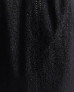 Discount Sportscraft Rosa Crop Linen Pant in Black