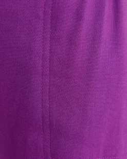 New Sportscraft Rosa Crop Linen Pant in Hydrangea