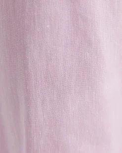 New Sportscraft Rosa Crop Linen Pant in Orchid