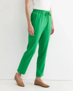 Discount Sportscraft Rosa Linen Pant in Fern