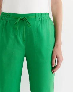 Discount Sportscraft Rosa Linen Pant in Fern