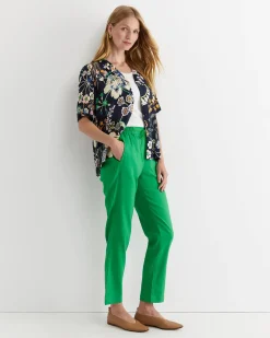 Discount Sportscraft Rosa Linen Pant in Fern