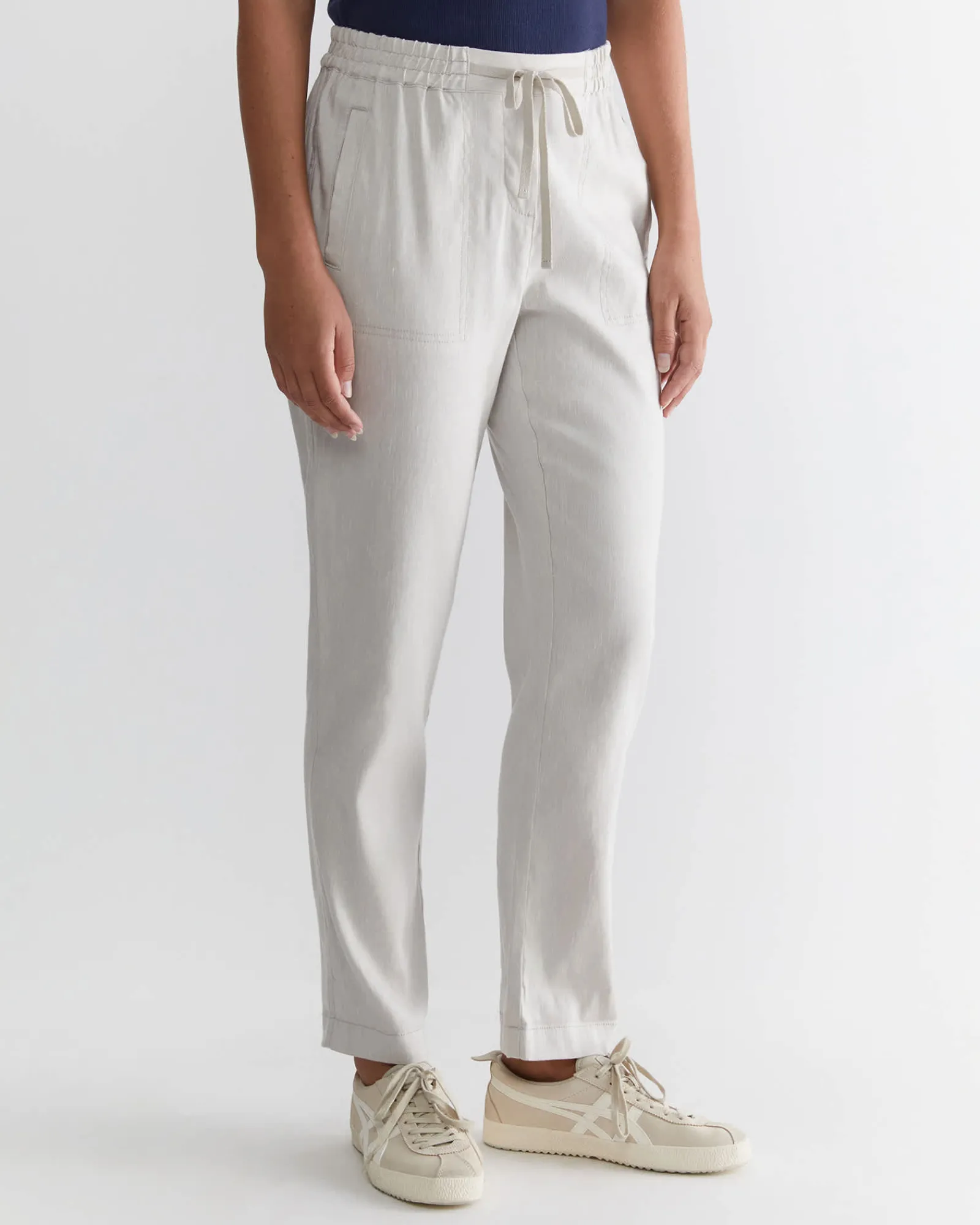 Outlet Sportscraft Rosa Linen Pant in Natural