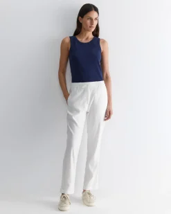 Sale Sportscraft Rosa Linen Pant in White