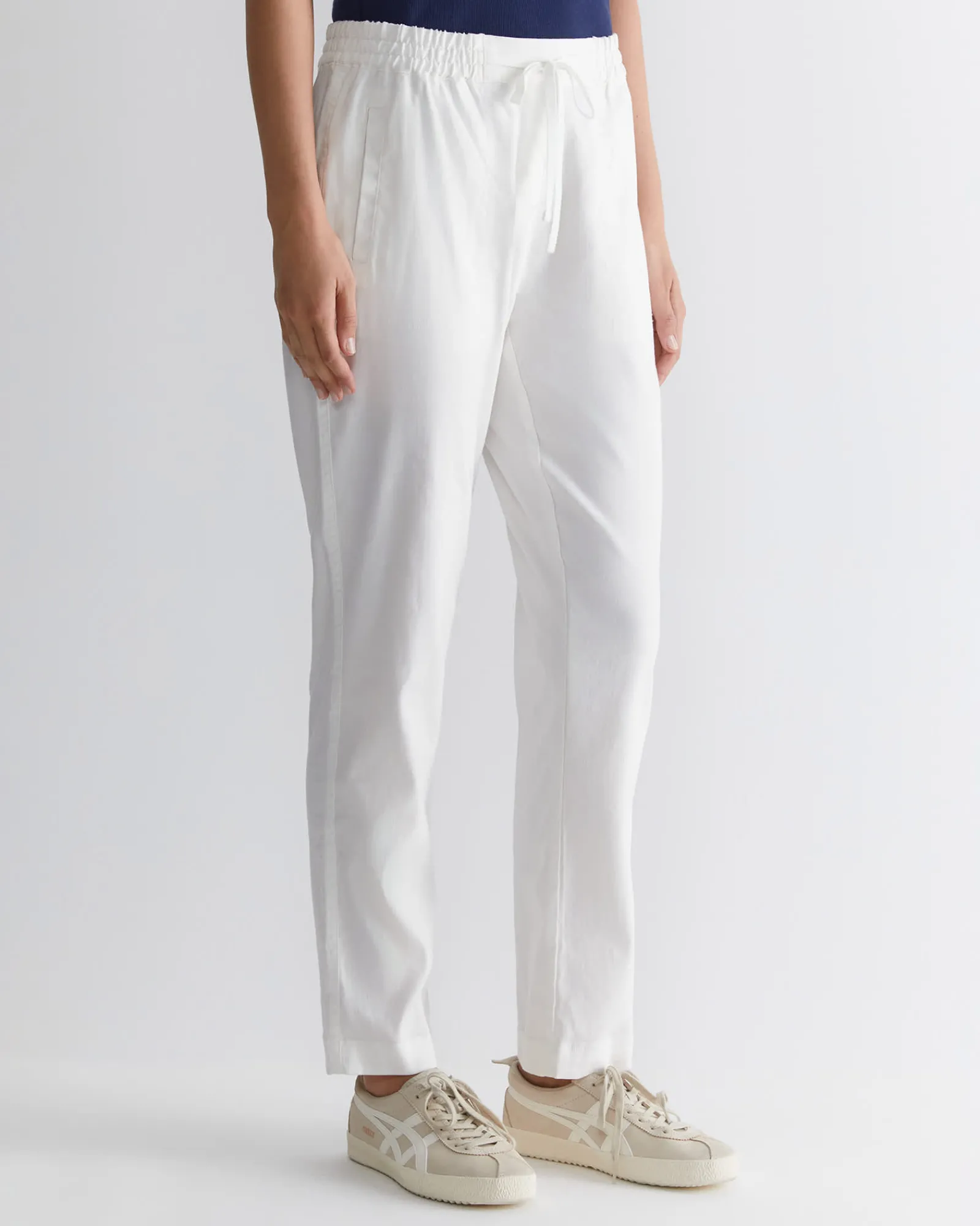 Sale Sportscraft Rosa Linen Pant in White