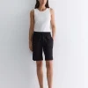 Best Sportscraft Rosa Linen Short in Black