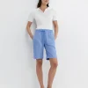 Discount Sportscraft Rosa Linen Short in Cerulean