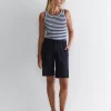 Best Sportscraft Rosa Linen Short in Classic Navy ClassicNavy
